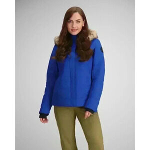 OBERMEYER Tuscany II Jacket in Stellar Blue - size 4 Petite